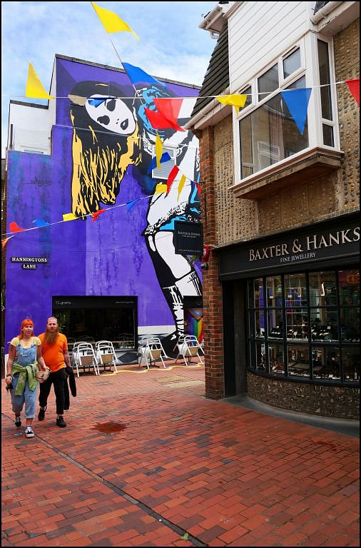 Brighton The Lanes Area